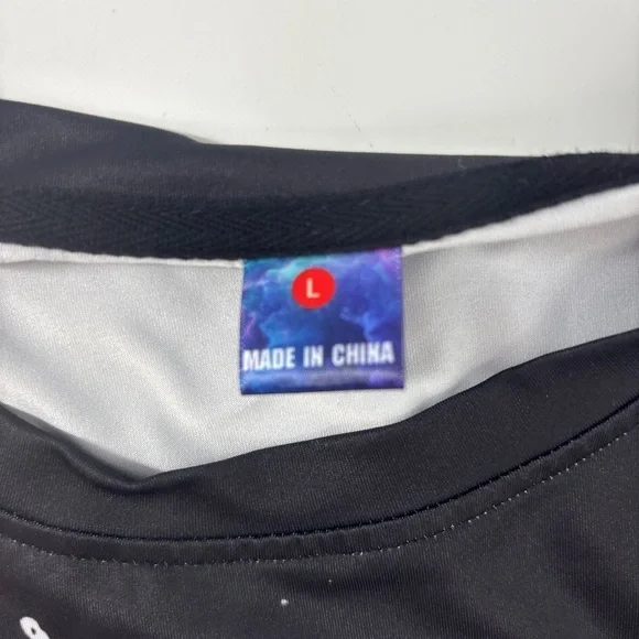 Black and White Panda Quick Dry Graphic T-Shirt - Picture 2 of 3